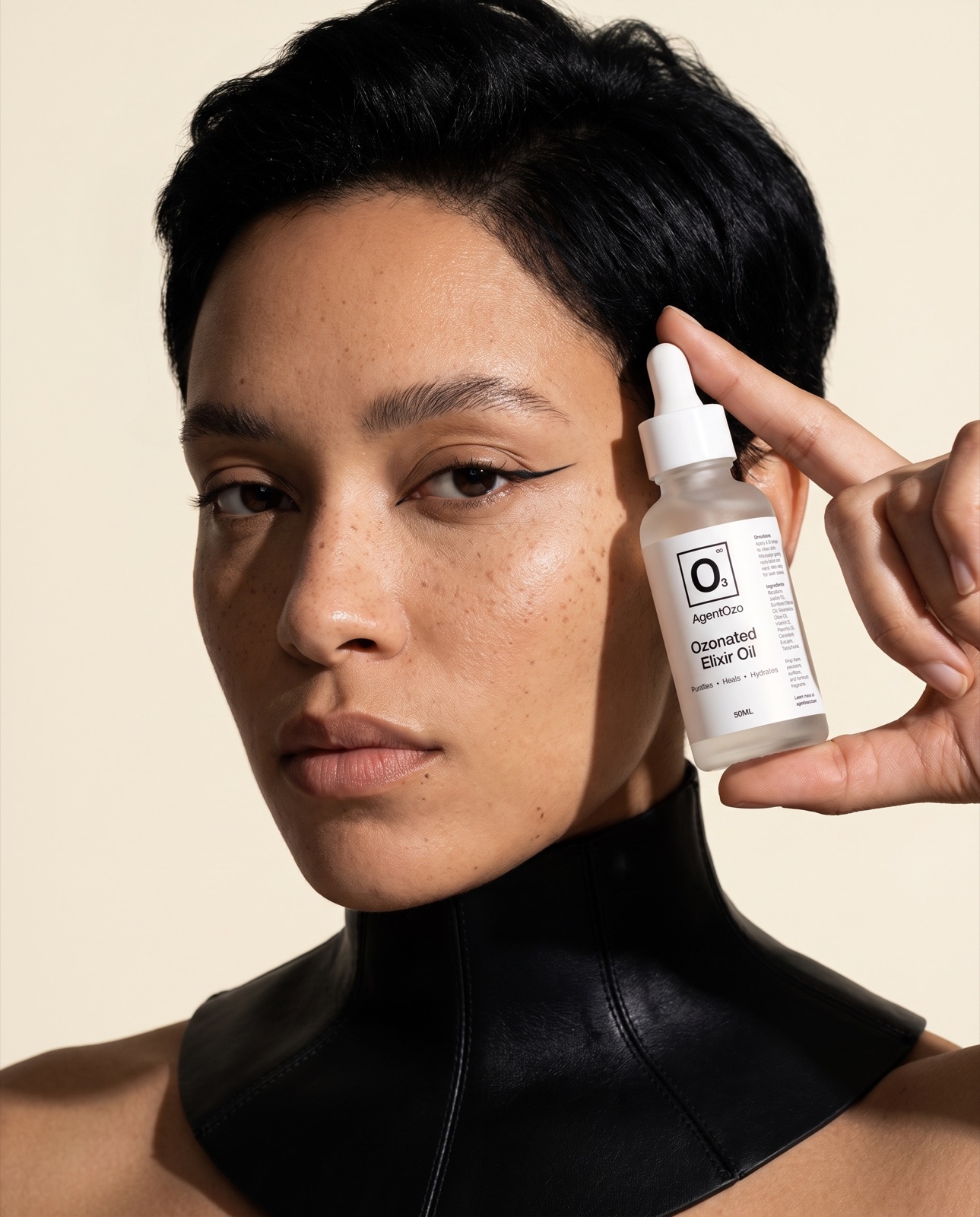 The Ozonated Elixir Oil — the recovery half of the routine