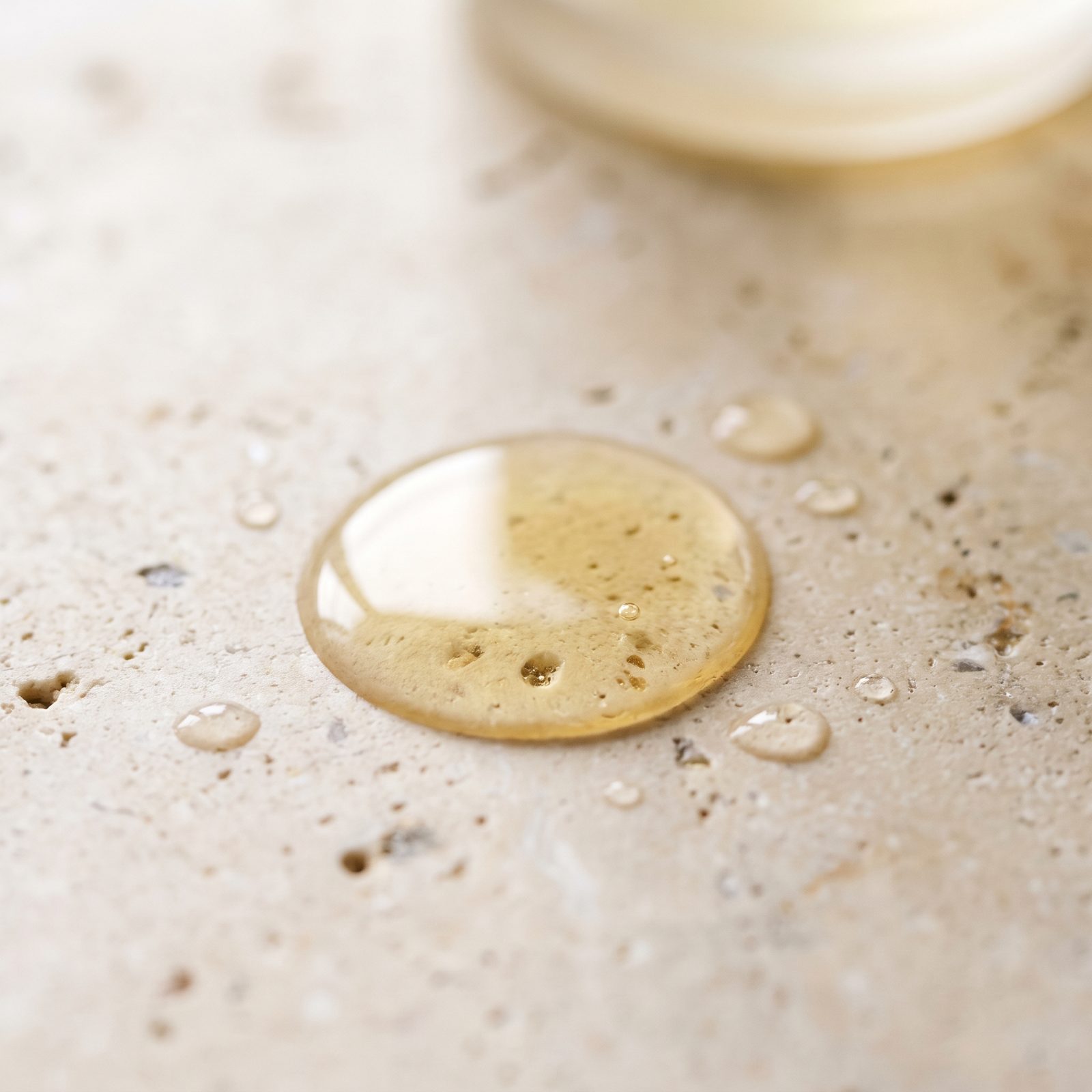 The texture of ozonated olive oil elixir